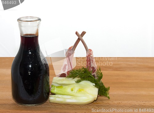 Image of Racks of lamb, fennel and wine