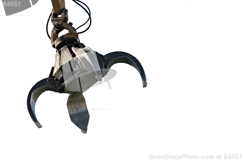 Image of recycle - claw isolated