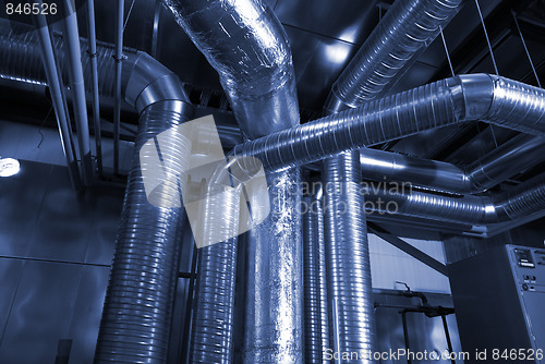 Image of Ventilation pipes of an air condition