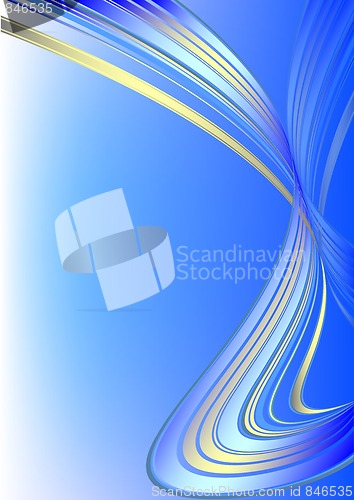 Image of  Abstract blue background