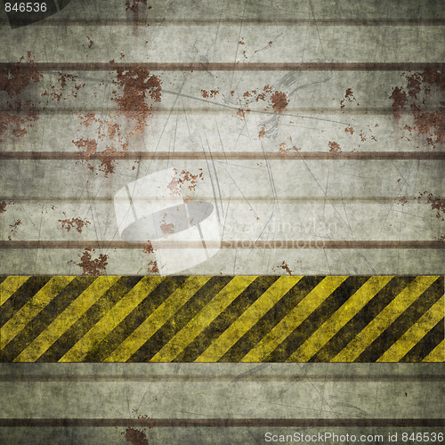 Image of grunge metal wall background