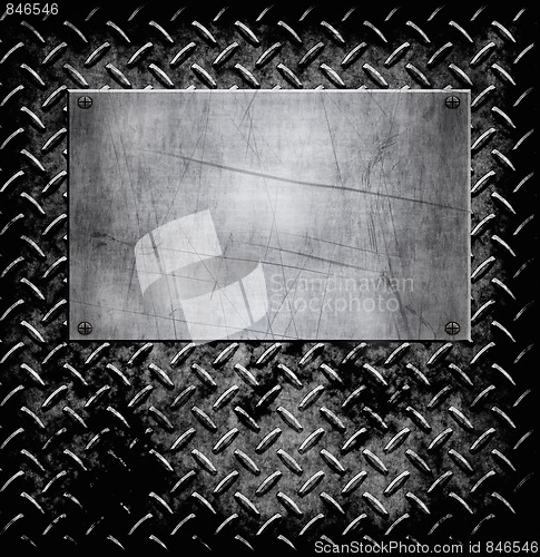 Image of old metal background texture