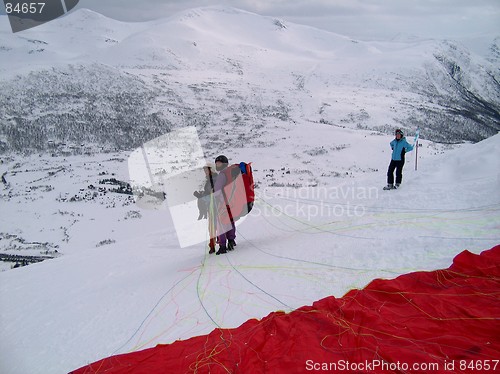 Image of Tandem paragliding