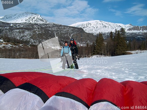 Image of Tandem paragliding