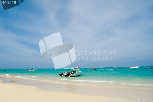 Image of Beach and boats