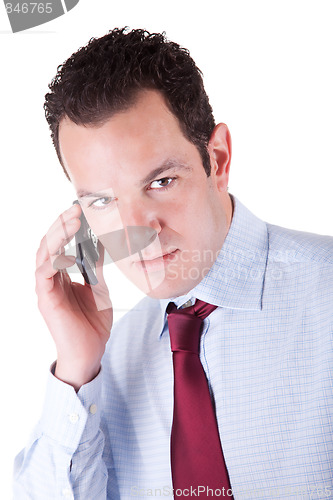 Image of Businessman on the phone