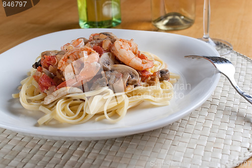 Image of Shrimp with Pasta