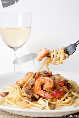 Image of Shrimp Scampi with Pasta