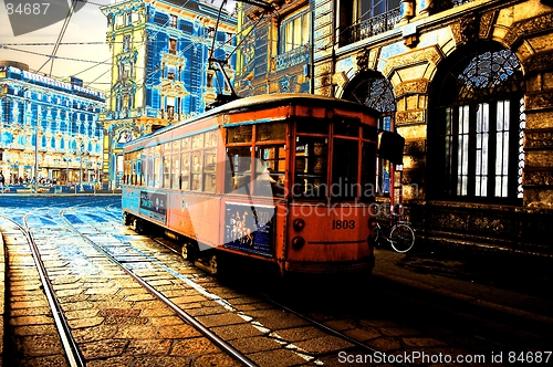 Image of imaginary tram
