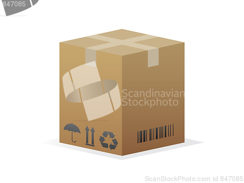 Image of Cardboard box