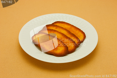 Image of A plate of cookies