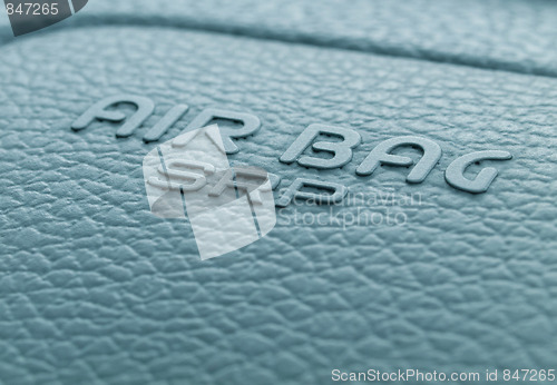 Image of Airbag label