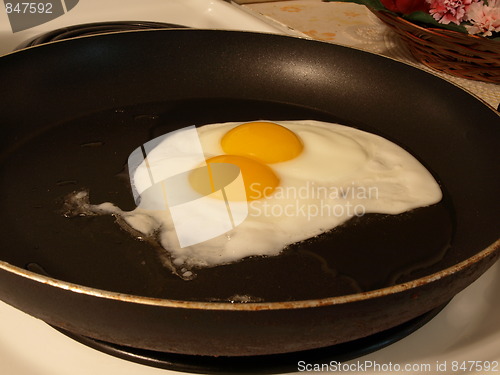 Image of Eggs for breakfast.