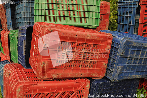 Image of Plastic Fruit Boxes