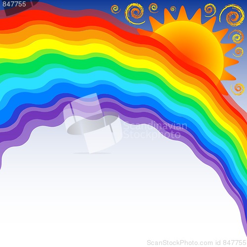 Image of Bright spring background