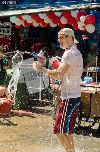 Image of thai new year festival