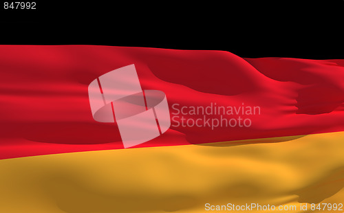 Image of Waving flag of Germany