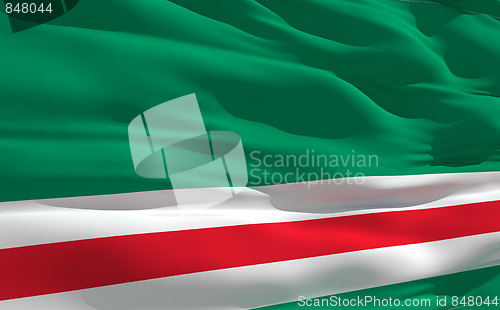 Image of Waving flag of Ichkeria