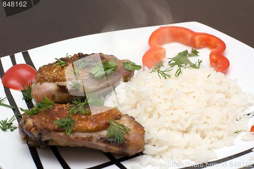 Image of Chicken with rice