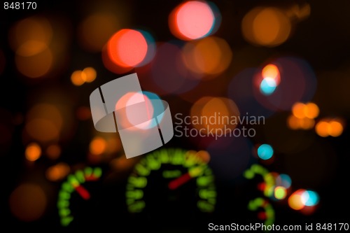 Image of Dashboard in blur