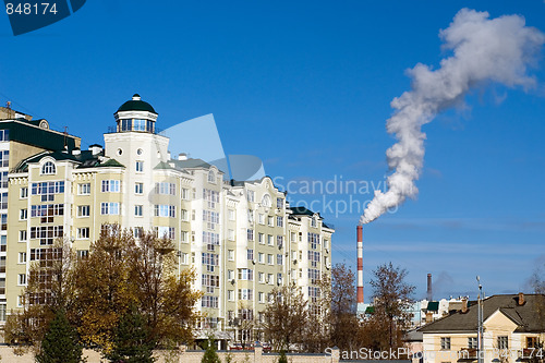 Image of House and chimney