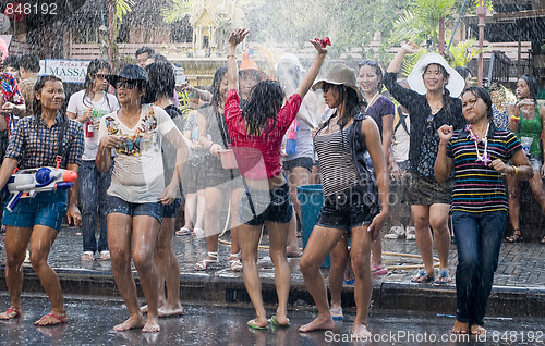 Image of thai new year festival