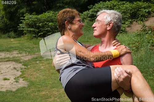Image of Happy senior couple