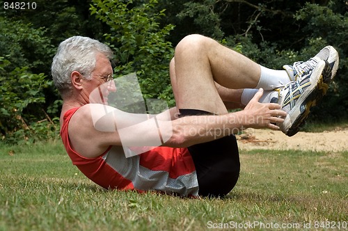 Image of Stretching Man