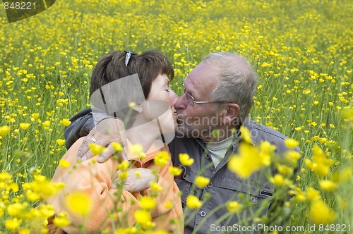 Image of Kissing In The Field