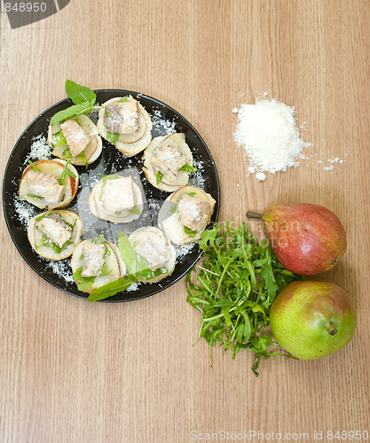 Image of tasty canapes