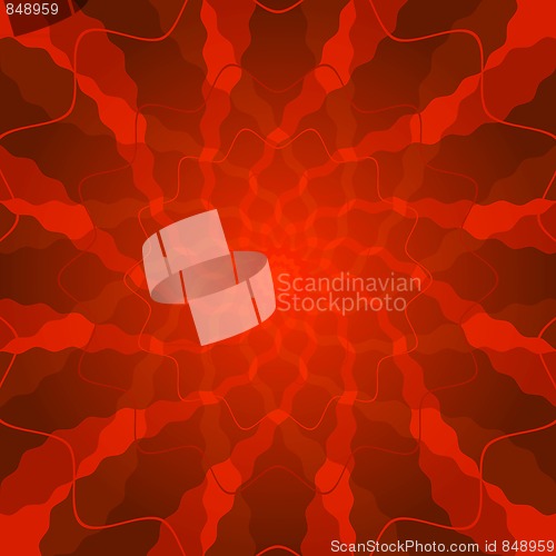 Image of Abstract vivid red background