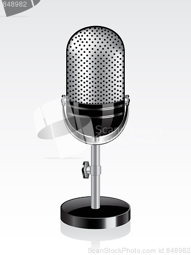 Image of Retro microphone