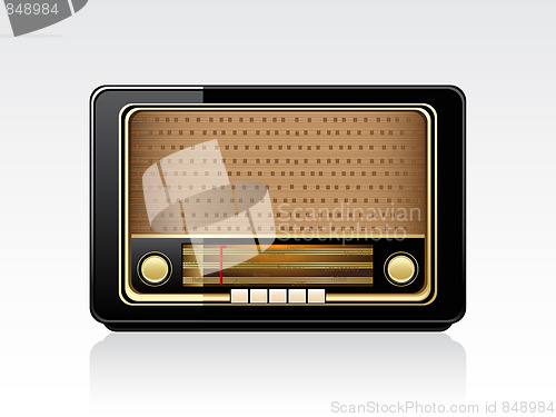 Image of Retro radio