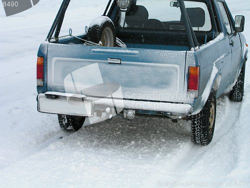 Image of Frozen car