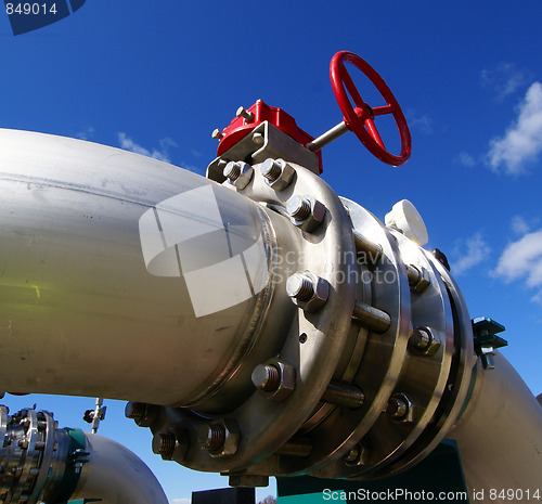 Image of Pipes, tubes, cables and equipment at a power plant