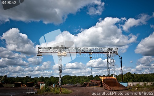 Image of Overweight crane