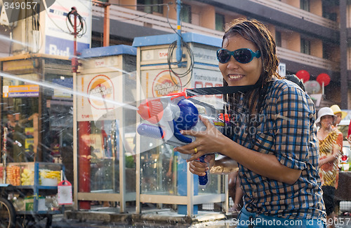 Image of thai new year festival