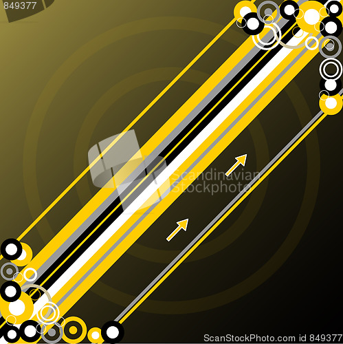 Image of Yellow Abstract