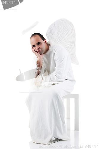 Image of bored angel