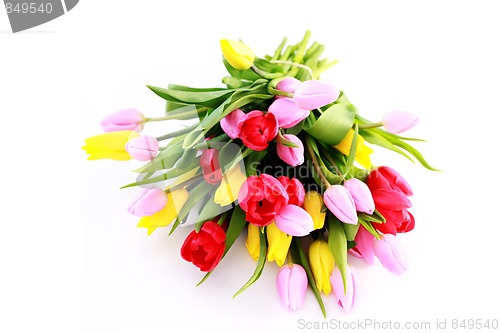 Image of bouquet of tulips