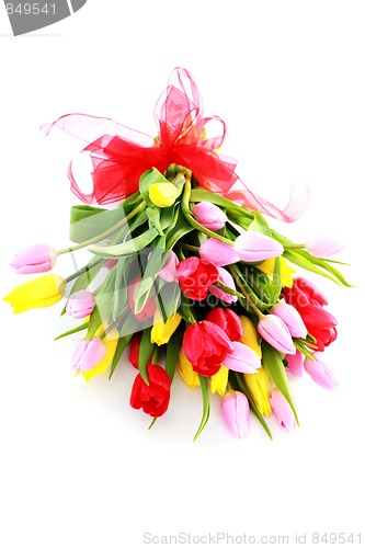 Image of bouquet of tulips