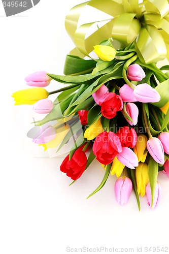 Image of bouquet of tulips