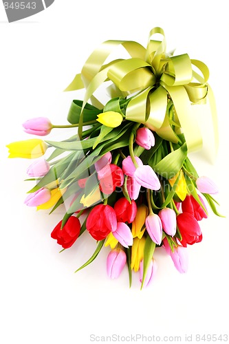 Image of bouquet of tulips