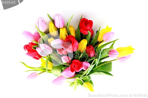 Image of bouquet of tulips