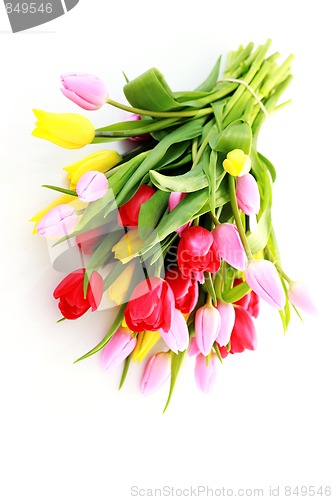 Image of bouquet of tulips