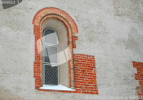 Image of Latticed Window in the Old Town of Riga