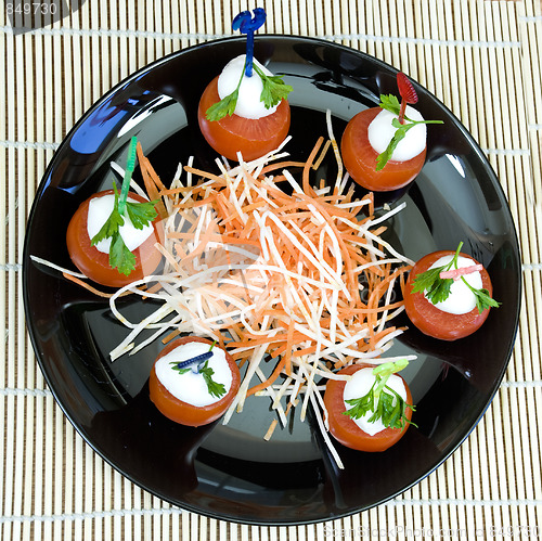 Image of mozzarella appetizer
