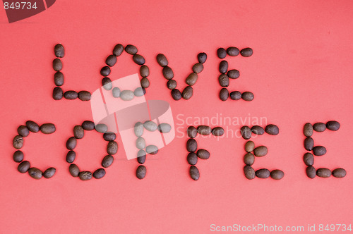 Image of love coffee