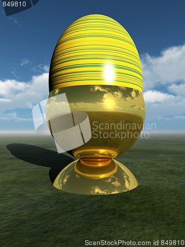 Image of Easter Egg And Sky