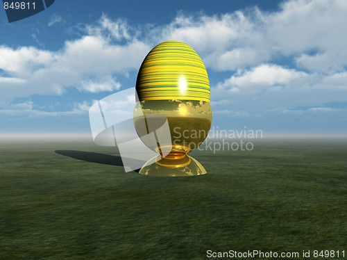 Image of Easter Egg And Sky